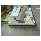 Skid Assorted Vinyl Plank Flooring