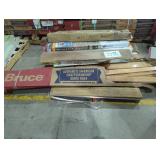 Skid Lot Assorted Hardwood & Vinyl Plank Flooring