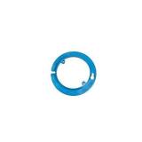 (Box Lot) Carlon Round PVC 1-Gang Box Cover