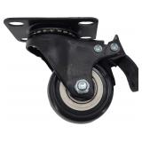 FixtureDisplays  2 Inch PU Wheel Caster