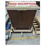 Brown Vanity 29" x 22" x 35"