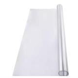 Plastic Table Cover 36x54 in. Clear PVC Mat