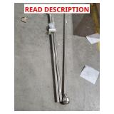 Large expandable curtain rod