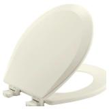 Lift-Off Round Toilet Seat Biscuit