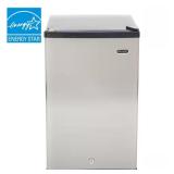 Stainless Upright Freezer 2.1 cu ft with Lock