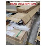 Skid Lot: Twin/Full Bunk Bed & 2x8 Maple Boards