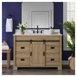 Brindley 48" Bath Vanity with Stone Top