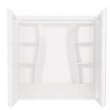 Delta Classic 500 60 in. Tub Surrounds, White