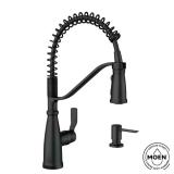 Nolia Pre-Rinse Sprayer Faucet - Matte Black