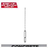 5/32 in. x 6 in. 2-Cutter SDS-Plus bit