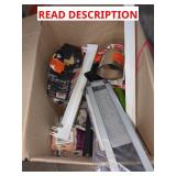 Box Lot Of Assorted Home Improvement Items