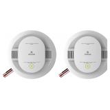Kidde Hardwired Smoke & CO Detector, 3 Pack