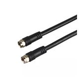 15 ft. Black 18-Gauge RG6 Coaxial Cable