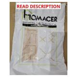 Homeacer 80"x84" 5-in-1 pine wood barn door