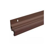 Brown Aluminum Kerf Weatherstrip 1.5x84in