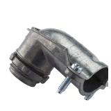 (4) Halex 3/4 in. D Zinc 90  EMT/Flex Connector