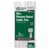 (2) 60 in. Natural Heavy-Duty Cable Tie (10-Pack)
