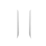 STORE+ 34x76 Alcove Shower End Wall Set White