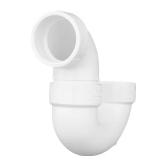 (2) 2 in. DWV PVC P-Trap with Solvent Weld Joint