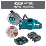 Makita 40V XGT 9" Power Cutter Kit (5.0Ah)