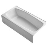 Villager 60x30.25 in Soaking Tub White