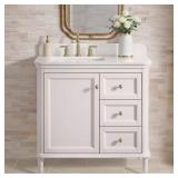 Cliveden 36" Single Sink Freestanding Vanity