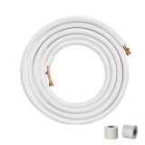 25 ft Mini Split Line Set 1/4" & 3/8" Tubing