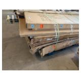 Skid Lot Room Divider, Butcher Block Counter Top