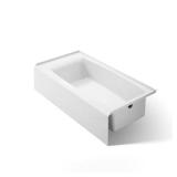 KOHLER Elmbrook 60x30.25" Alcove Tub, WH