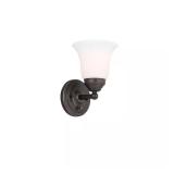 Ashhurst 1-Light ORB Wall Sconce with Switch