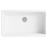 KOHLER Iron/Tones Drop-In Sink 33x18.75 White