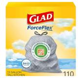 ForceFlex 13 Gal Trash Bags (110)