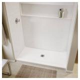 Aloha ShowerCast 60x30 Alcove Pan, White