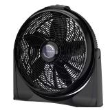 Lasko 20" 3-Speed Cyclone Floor Fan, Black