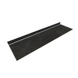 THINSCAPE 8 ft Countertop, Black Amani Satin