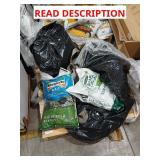 Grass Seed & Fertilizer Kit with Ratchet Straps