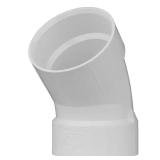 4 in. PVC DWV 45-Degree Hub x Hub Elbow