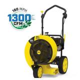 Gas Leaf Blower with Swivel Wheel