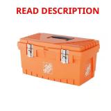 The Home Depot 19 in Plastic Portable Toolbox