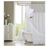 Hotel Complete 72" White Shower Curtain