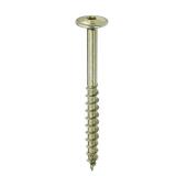 1/4 in. x 6 in. Yellow Zinc Screw (50)