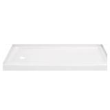 Delta Classic 500 Shower Base 60x30 White
