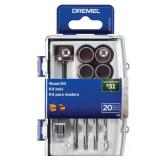 Wood Working Rotary Accessory Kit (20-Piece)