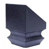 Stair Parts 1/2 in Matte Black Angle Shoe