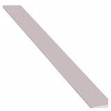 Skid Lot White Beveled Marble Threshold Tile 6x54