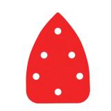 Diablo 5.5 x 3.875 in. 80 Grit Sandpaper 5 pk