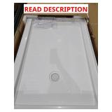 Dreamline acrylic shower base aprox 32"x49"