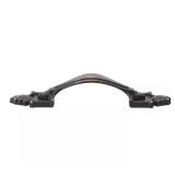Oil Rubbed Bronze Deco Cabinet Pull 3.5" (10)