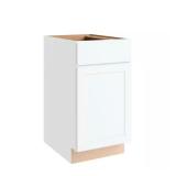 Courtland 18x24x34.5 Shaker Base, Polar White, Ha