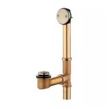 Easy Touch 1-1/2 in. 20-Gauge Brass Drain Ni